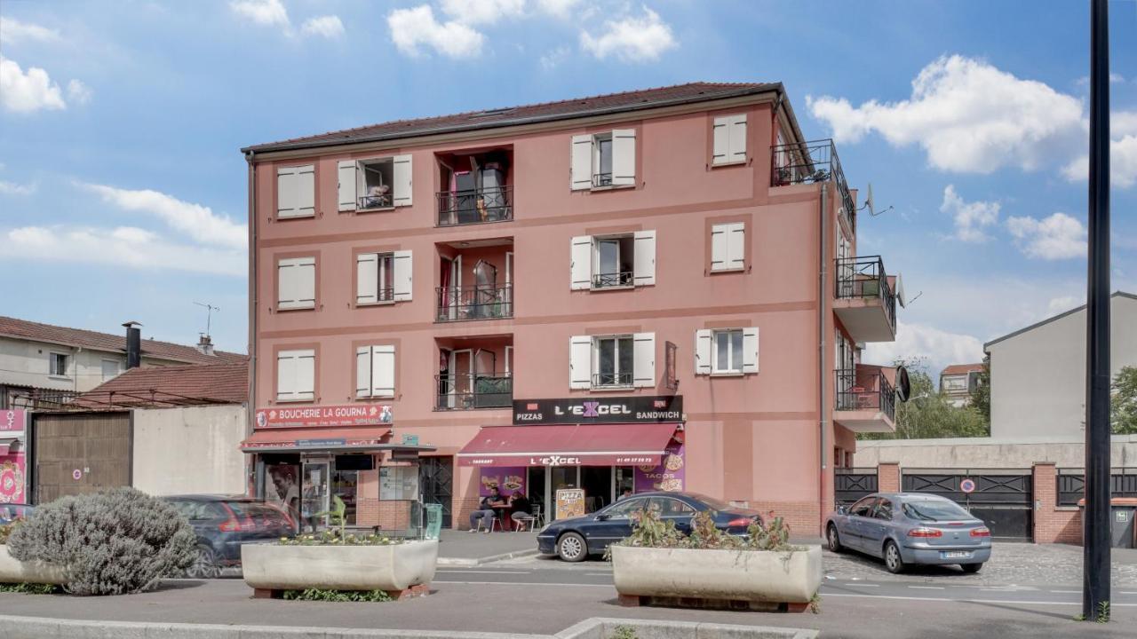 Chic Apart With Parking Near Paris Lägenhet Aubervilliers Exteriör bild